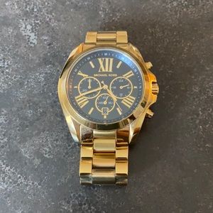 Michael kors watch. New battery. Some links worn but not very noticeable.